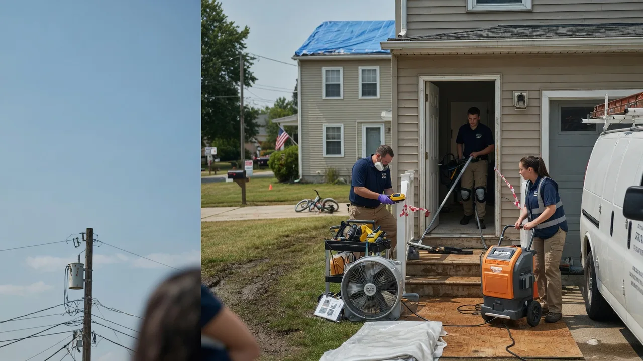 Water Damage Repair in Thompsons Station, TN near me